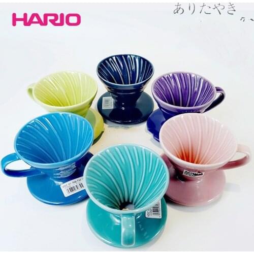 HARIO filter cup drip filter cup hand-made coffee Arita ceramic V60 filter cup coffee cup VDC coffee filter coffee tool