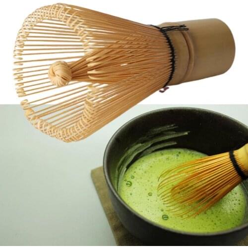 Tea Powder Whisk Easy to Clean Quick Mixing Japanese Style Bamboo Matcha Green Tea Whisk for Home