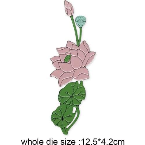 Flower leaf Metal Cutting Dies Stencils Embossing Card Scrapbooking Album Decoration Craft Die Cutting Template 2020 New