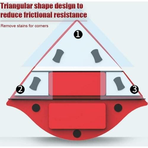 Double-Sided Window Glass Wiper Surface Magnetic Cleaning Brush Tools Useful Cleaner UD88