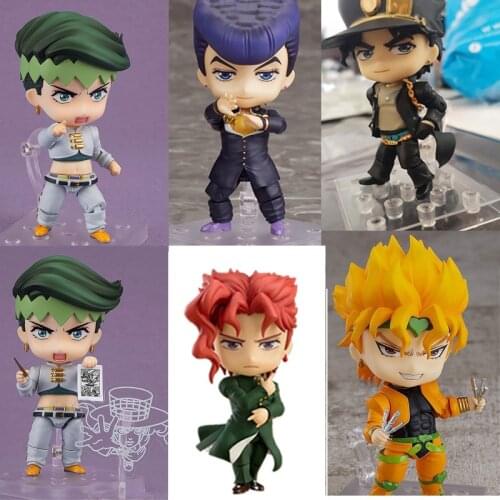 Anime Dio JOJOs Bizarre Adventure Kujo Jotaro Q Version 985# PVC Action Figure Model Toys Christmas Gift for Kids Doll 10cm