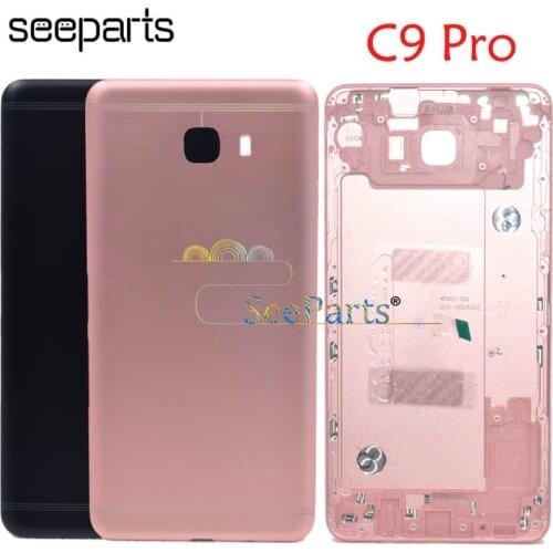 For Samsung Galaxy C9 Pro C9000 Battery Door Housing Cover Case For Samsung C9000 Battery Cover Shell Replacement Parts + Tools