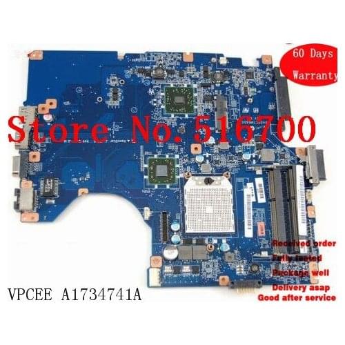 Placa Motherboard DA0NE7MB6D0 For Sony VPCEE Series system A1734741A Laptop Motherboard Mainboard Tested Working