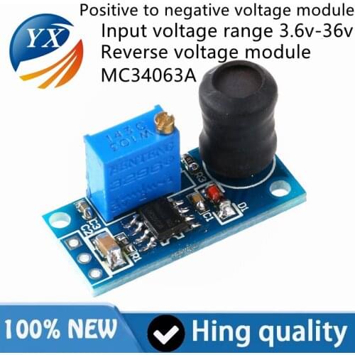 MC34063A Positive To Negative Voltage Module Input Voltage 3.6V-36V Reverse Voltage Module