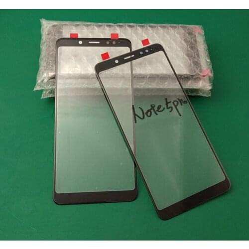 Original for Xiaomi Redmi Note 5/ Note 5 Pro Touch Screen Glass Panel Digitizer Sensor Touchpad Front Glass Panel Spare Parts