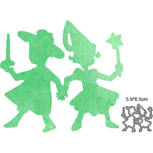 Christmas Elf Angel Metal Cutting Dies Stencils For DIY Scrapbooking Decorative Embossing dies Handcraft Dies Cutting Craft dies