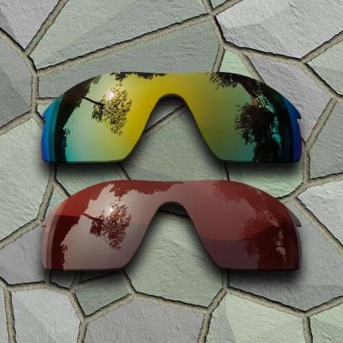 Yellow Golden&Bronze Brown Sunglasses Polarized Replacement Lenses for Oakley Radarlock Path