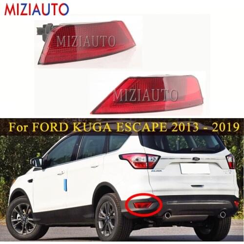 Led Rear Bumper Reflector Light For FORD KUGA ESCAPE 2013 - 2019 Tail Stop Fog Light Rear brake Turn signal lamp Car Accessories