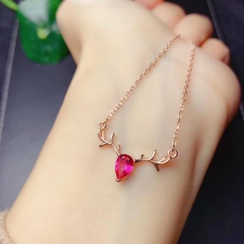 Topaz Pendant Natural And Real Topaz Necklace 925 sterling silver Fine jewelry Toapz Pendant