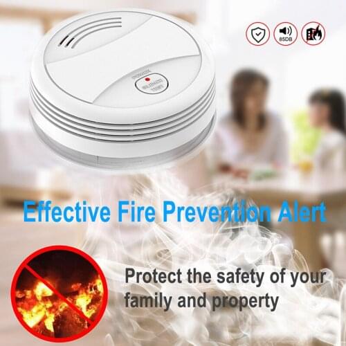 Tuya-Wifi Independent Smoke Detector Sensor Fire Alarm Home Security System Firefighters Tuya WiFi Smoke Alarm Fire Dropshipping