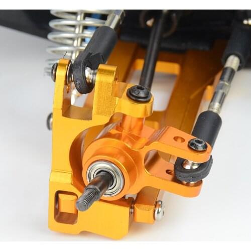RC Car Parts Huanqi HQ 727 Slash REMO 9EMU 1/10 Modified Upgrade OP Accessories Aluminum Axle Support Metal steering Base A2017