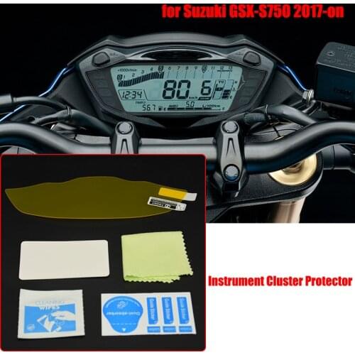 For Suzuki GSX-S750 GSX S750 GSX-S 750 2017-on Instrument Cluster Scratch Cluster Protection Film Screen Protector