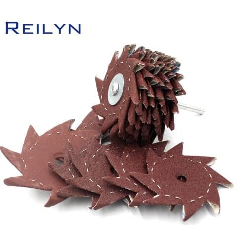 Free Shipping 100pcs 4inch 5 inch 6inch Sand Paper Polishing Pad Narrow Gap Roller Polishing Spindle