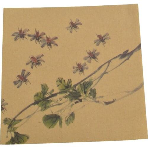 200PCS 10x10cm &13x13cm Pudding Bottle Sealing paper Mini Square kraft package paper gift paper