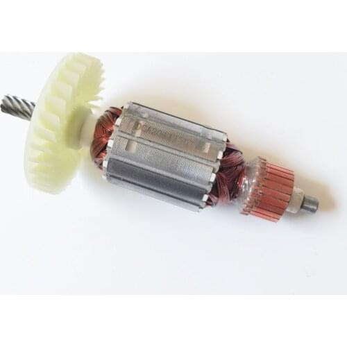 AC220-240V 9-Teeth Drive Shaft Electric Circular saw Armature Rotor stator for Makita 5704R 5806R 5704RK 518629-3 516489-7 5806B