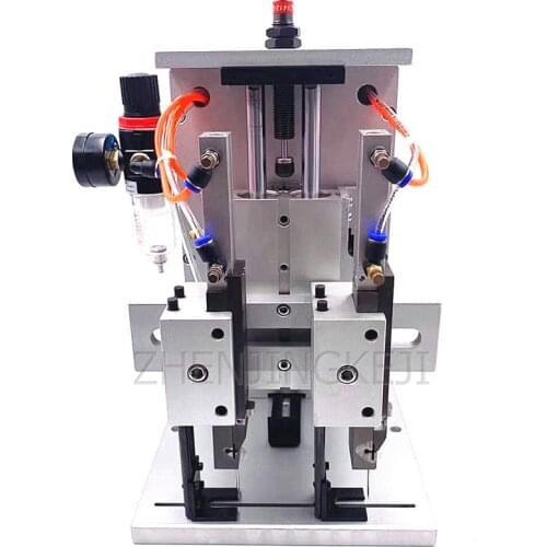 Automatic Plastic Needle Nailing Machine Double Needle Towel Clothing Jeans Sock Carpet Trademark Tag Paper Card Fixed Equipment