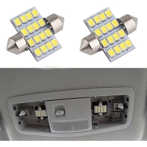 4 Pieces High Brightness White LED Reading Lights Dome Lamp for Mitsubishi ASX Outlander 2012 2013 2014 2015 Car Interior