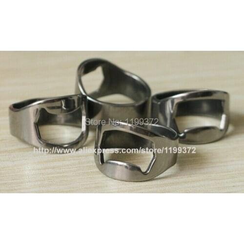 DHL FEDEX Free shipping 5000pcs/lot Stainless Steel Finger Ring Bottle Opener Bar Beer tool Openers Mini 24mm 22mm 20mm 18mm