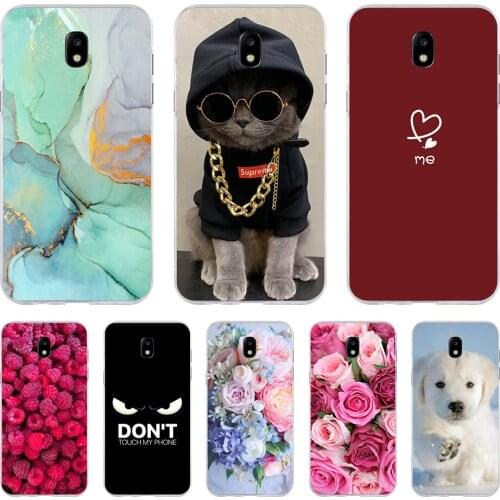 Phone Case For Samsung Galaxy J7 2017 j5 2017 j3 2017 bag Soft TPU silicon shell for Samsung J730 j530 j330 back cover marble
