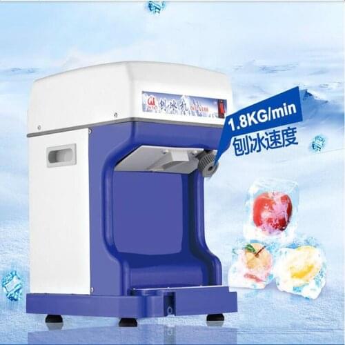 220V Electric shaved Ice Machine Ice Crusher Commercial Use Block Shaving Machine Smoothies Machine For Sale