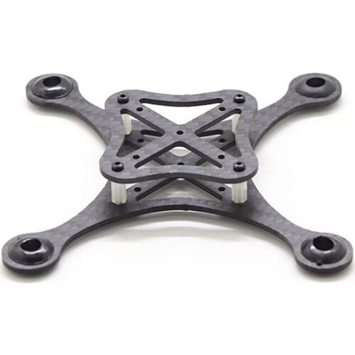 Mini Carbon Fiber Indoor 120mm Small Four Axis Frame 720 Motor Hollow Cup F3 Flight Control