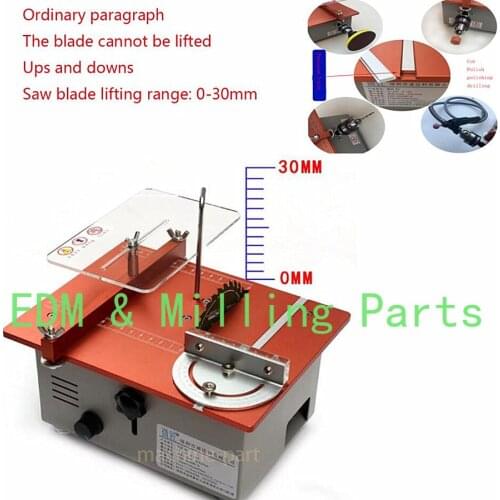 CNC Mini Saw Small Table DIY Small Table Saw Desktop Cutting Machine Multifunction