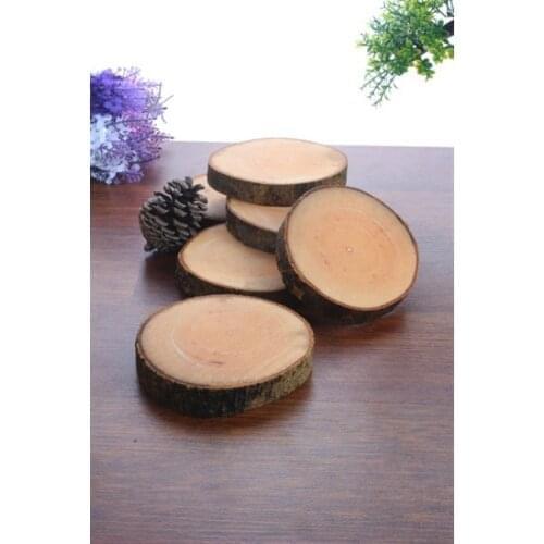 Qtük 6'lı Natural Billet Coaster decorative objects Декоративные элементы Objetos decorativos