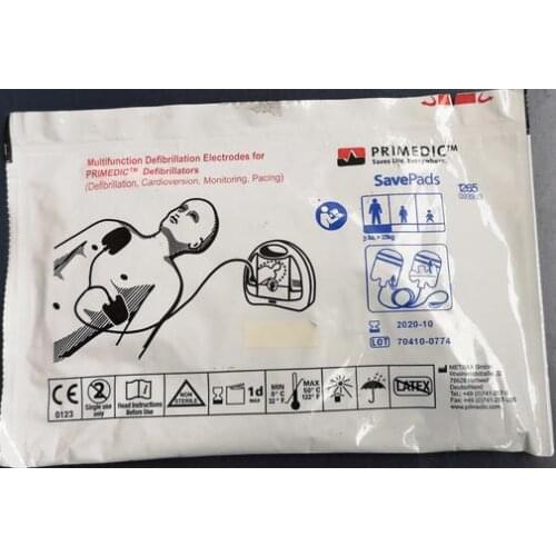 Original Primedic XD330 Defibrillation Electrode Plate