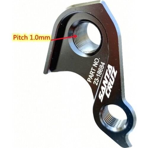 1pc original Bicycle parts MECH dropout For Santa Cruz Part NO.23-18684 bike rear Gear derailleur hanger mtb carbon frame bike