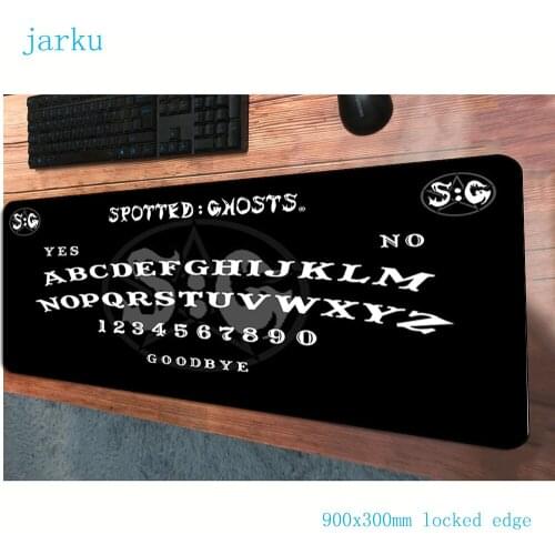 Ouija board mouse pad 900x300mm mats locked edge Computer mouse mat gaming accessories thick mousepad keyboard games pc gamer