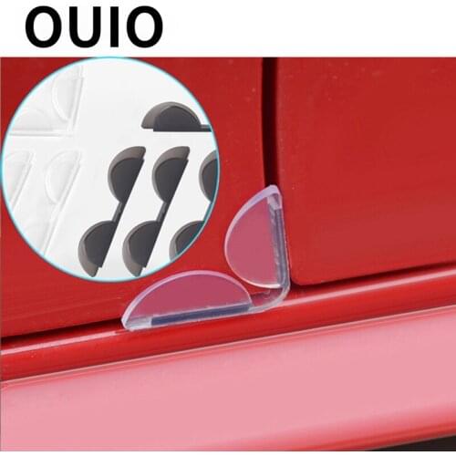 OUIO 1Set Car Door Edge Guard Anti Collision Sticker Strips Auto For Hyundai Solaris I30 creta IX25 Suzuki Swift SX4 Lada Vesta