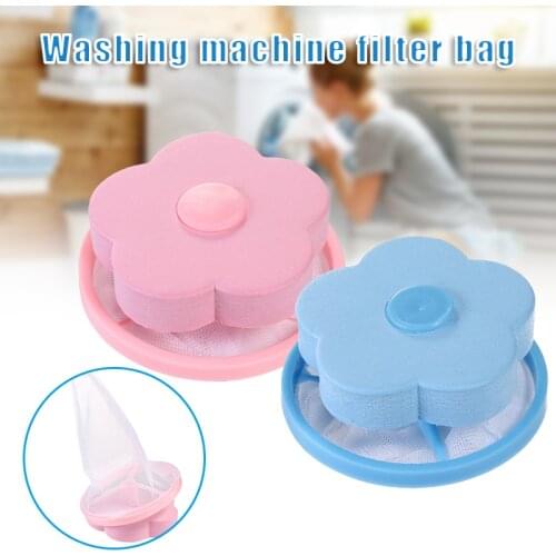 Floating Hair Filtering Mesh Removal Lint Catcher Prevent Washing Machine Clogging for Fluffy Pet Owner can CSV