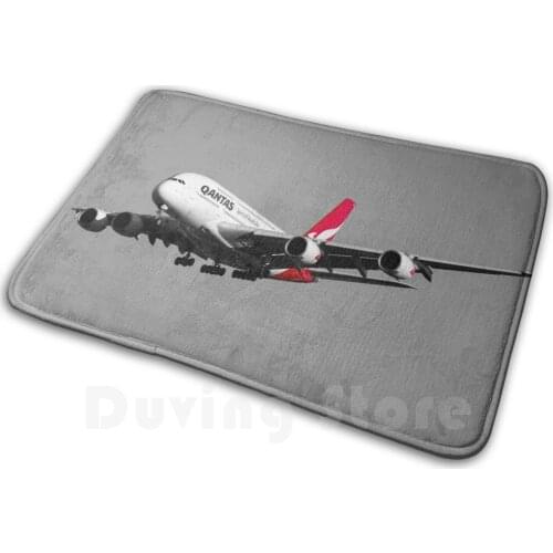 Qantas Airbus A380 Carpet Mat Rug Cushion Soft Qantas Qantas A380 Qantas A380 Australian Airbus A380 Qantas Airbus Qantas
