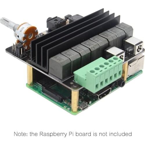Raspberry pi 4 Computer Model B HIFI DAC+AMP Expansion Board, X450 Audio Sound Card for Raspberry Pi 4/Pi 3B+ Plus/3B