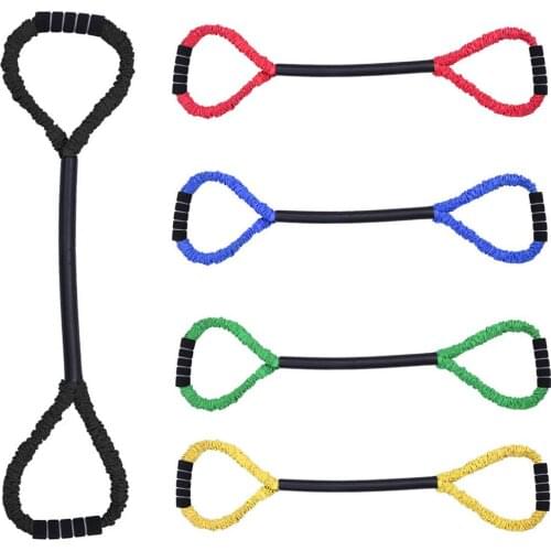 Fitness Latex Tube Resistance Bands Exercise Door Pull Rope Elastic Gym Muscle Strength Training Bodybuilding Band