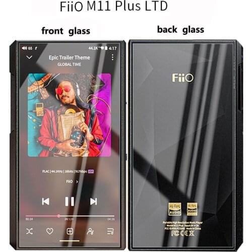 Scratch-Proof Anti-fall Screen Protector Front Back Film for Fiio M11 Plus LTD MP3 Player 9H Premium Protective Tempered Glass