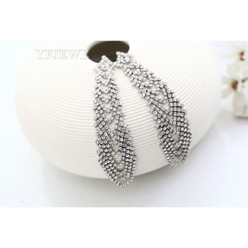 YFJEWE Silver color Jewelry Elegant Drop Earrings For Women Retro Jewelry Party Christmas Gifts E170
