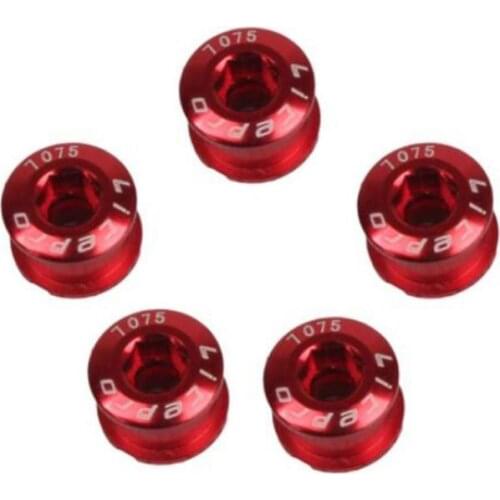 1pcs MTB Bike Chainring Bolts Double/Triple Speed Disc Single Chainwheel Screws Gold/Sliver/Purple/Blue/Red/Black/Green