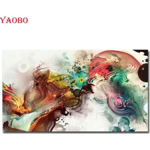 Free shipping DIY 5D Full Square Diamond Painting abstract Cross Stitch Diamond Embroidery mosaic pattern rhinestone Painting