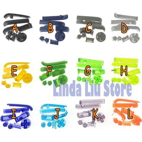 ChengChengDianWan 20sets Plastic For GBA Buttons A B L R Button D-Pad For Nintendo Game boy Advance