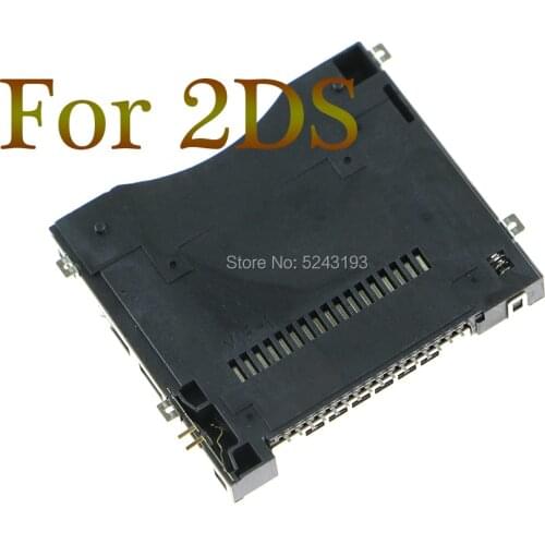 1pc Original Replacement Card Slot Socket game card socket For 2DS Repair Parts original teardown