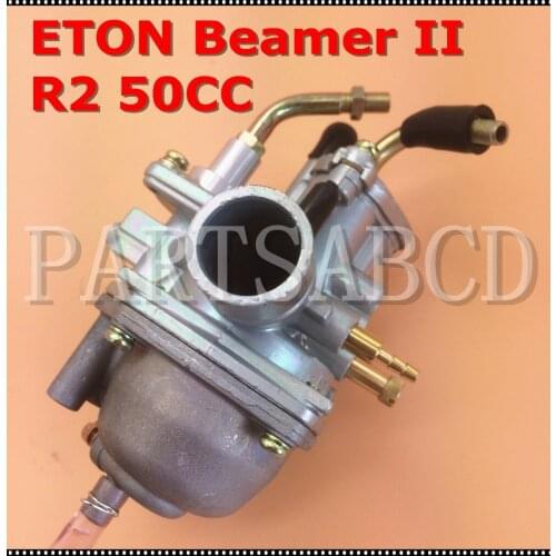 Carburetor ETON Beamer II R2 50 Moped Scooter 50cc Manual Choke Carb