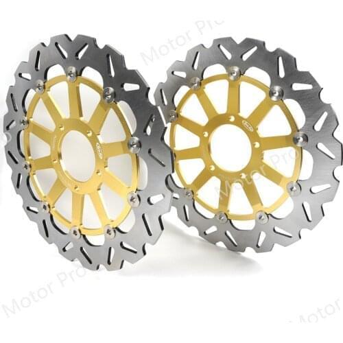 2PCS CNC Floating Disk Front Brake Disc Rotor For Ducati HYPERMOTARD 939 / SP 2016 2017 SUPERSPORT / S 937 2017 2018 2019
