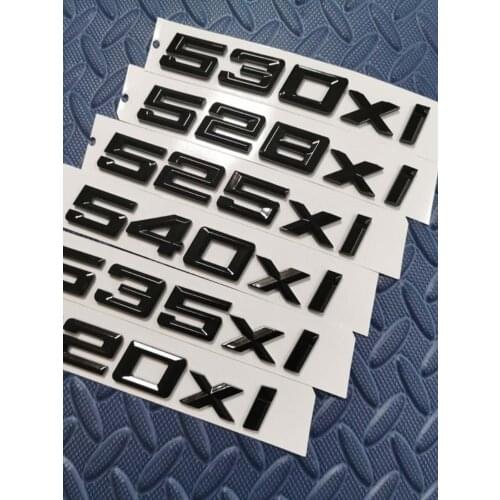 NEW Style Gloss Black Xdrive Car Rear Emblem Sticker for BMW M3 E90 E91 E92 325xi 330xi 328xi 335xi 520xi 525xi Emblem