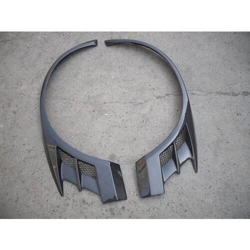 CF Voltex Cyber Front Over Fender (pair) For Evolution EVO 8 9 VC Style Carbon Fiber