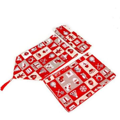Christmas Kitchen Table Decoration Runner Flag Party Prop Decorative Santa Claus Tapestry Table Runners Home Decorations Product