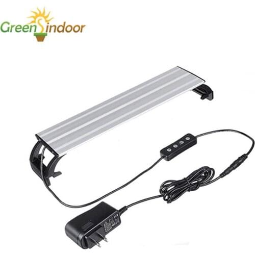 LED Aquarium Light 20-65CM Fish Tank Lamp Luminaria Indoor Grow Led Aquatic Plant Lights Aquario Light With Timer and Dimming