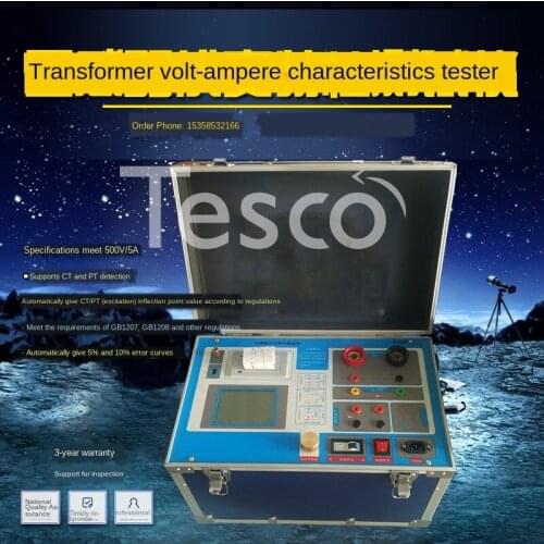 Transformer Characteristics General-Purpose Tester CTPTs Volt-Ampere Characteristics Ratio Polarity and