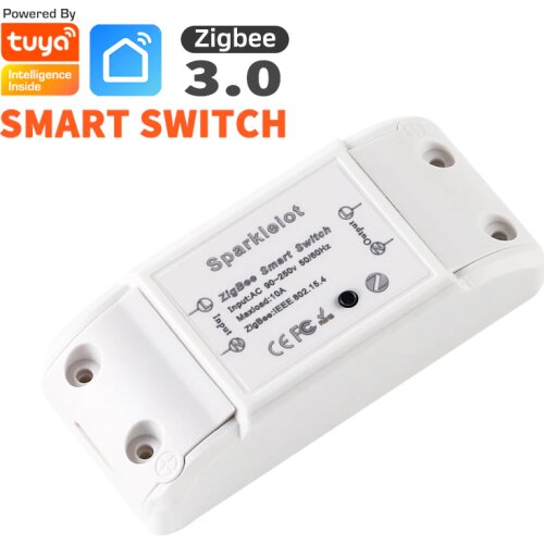 Zigbee Tuya Wi-Fi Smart Light Switch Universal Breaker Timer SmartLife APP Wireless Remote Control Work With Alexa Google Home
