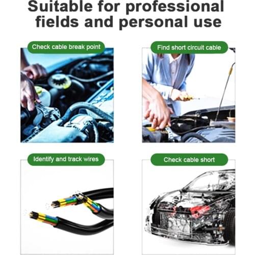 Universal Auto Car Short Open Finder Tracker Repair Tools Test Marine Boat